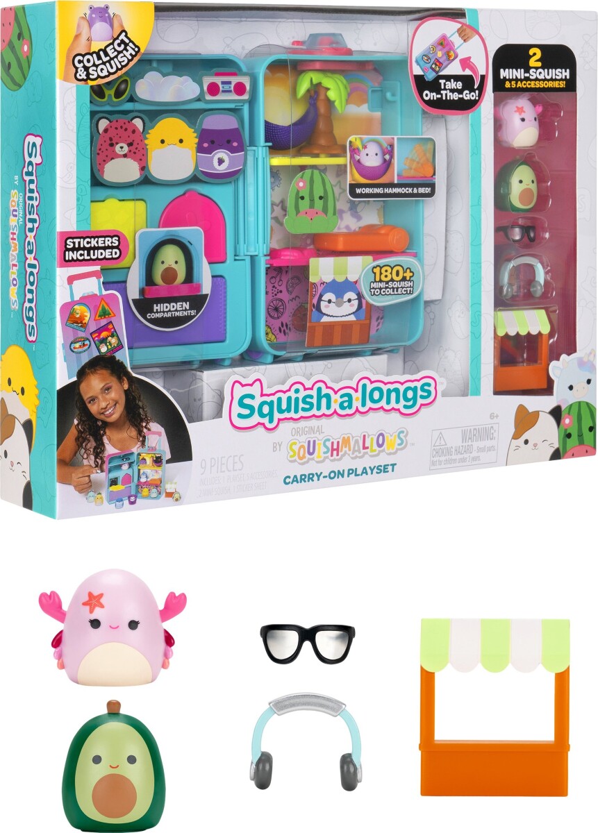 Squish-A-Longs - Kuffertlegesæt