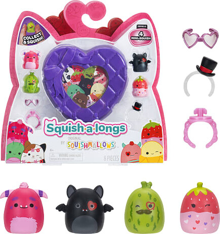 Squish-A-Longs Love 4 Pack - Style 1