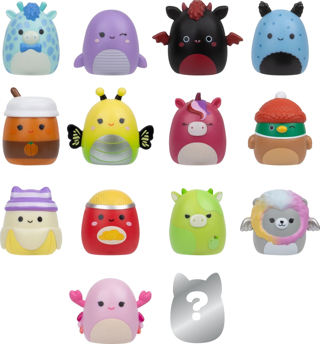 Squishalongs - 2 5 Cm 14-Pak S7