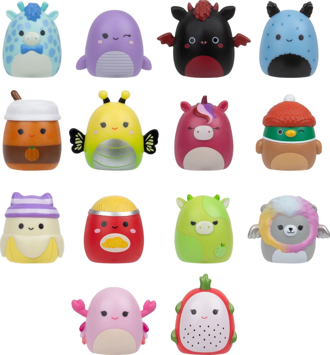 Squishalongs - 2 5 Cm 14-Pak S7