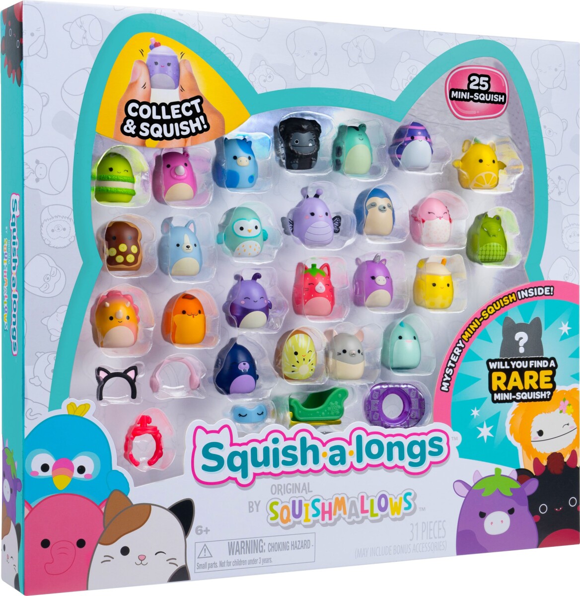 Squishalongs - 2 5 Cm 25-Pak S7
