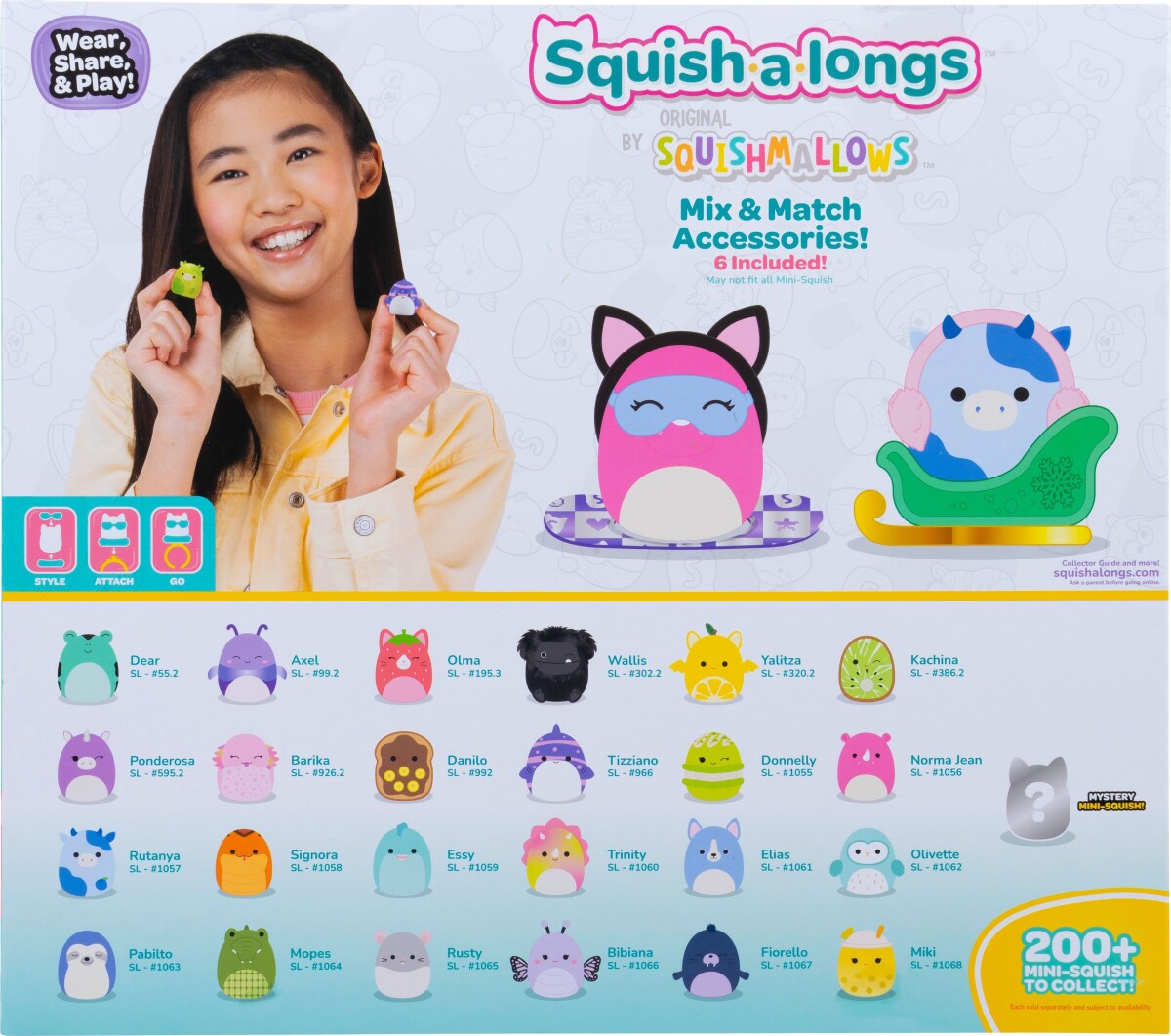 Squishalongs - 2 5 Cm 25-Pak S7