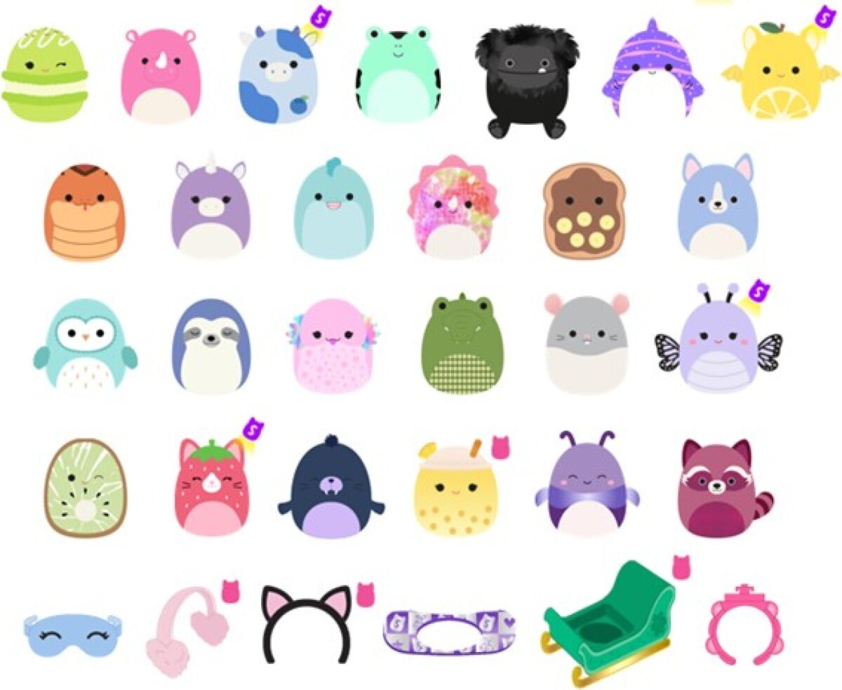 Squishalongs - 2 5 Cm 25-Pak S7