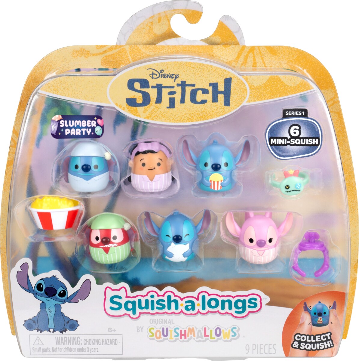 Squishalongs - Disney Stitch 6-Pak
