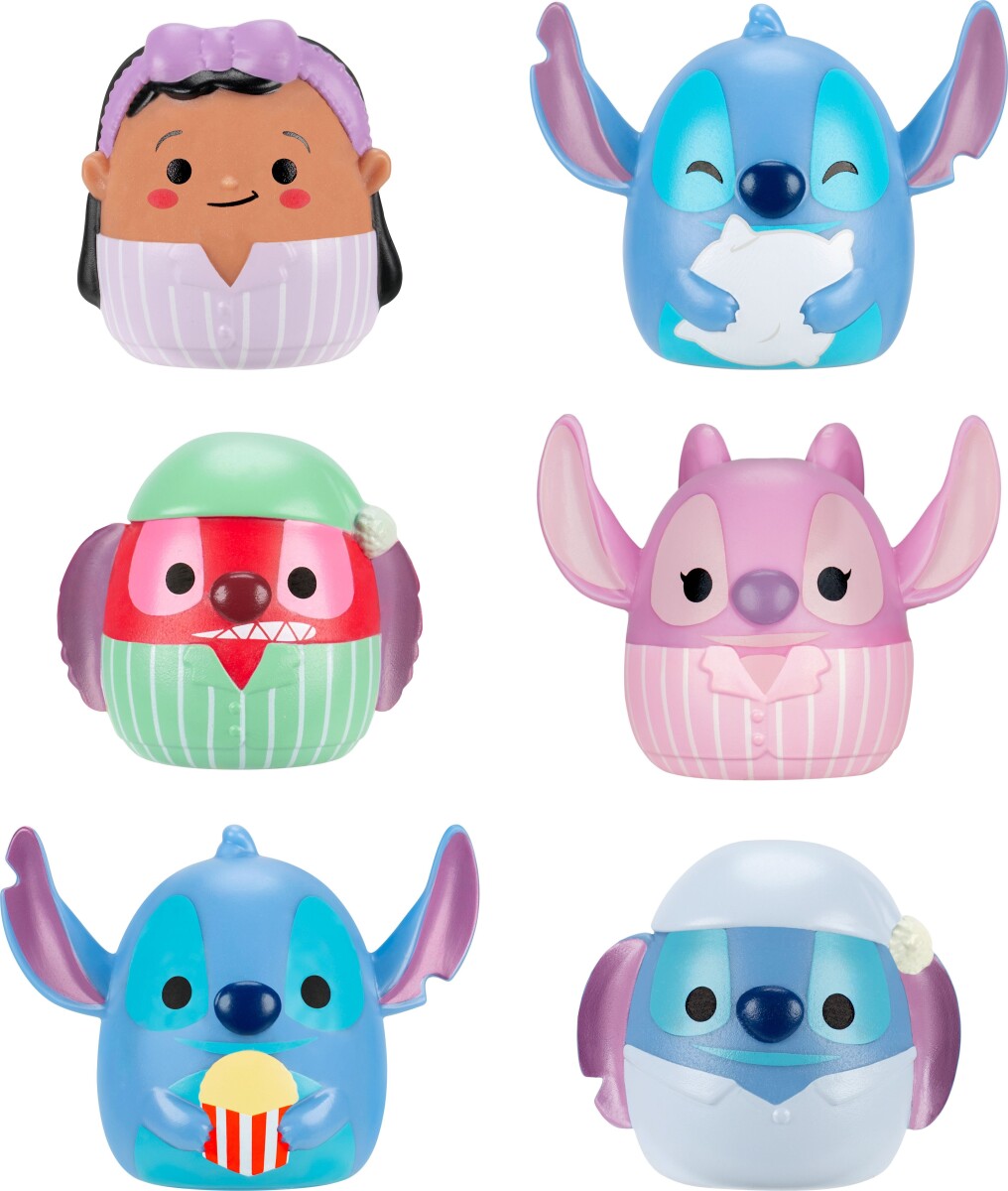 Squishalongs - Disney Stitch 6-Pak