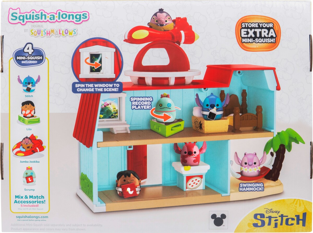 Squishalongs - Disney Stitch Stort Legesæt