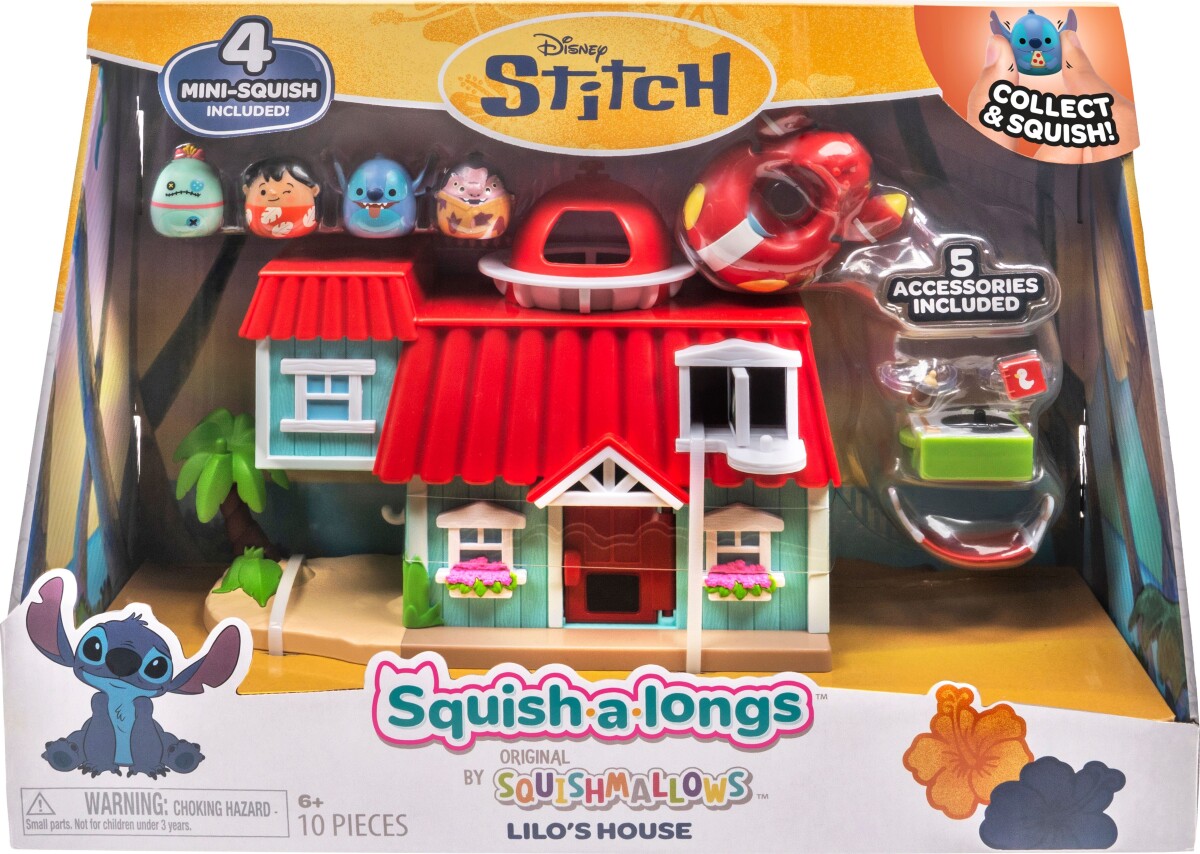 Squishalongs - Disney Stitch Stort Legesæt