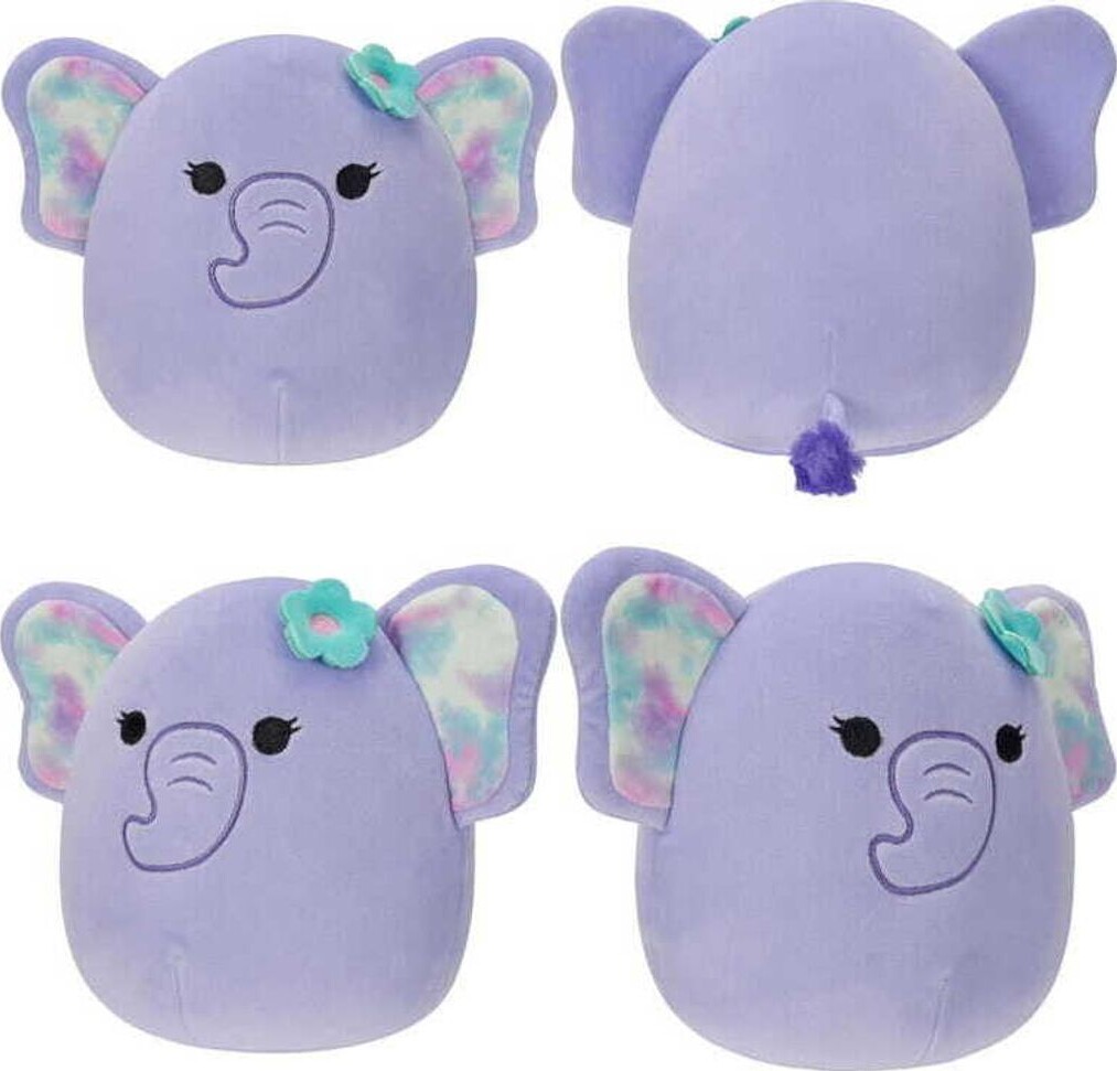 Squishmallows Bamse - Elefant Anjali - Lilla - 19 Cm
