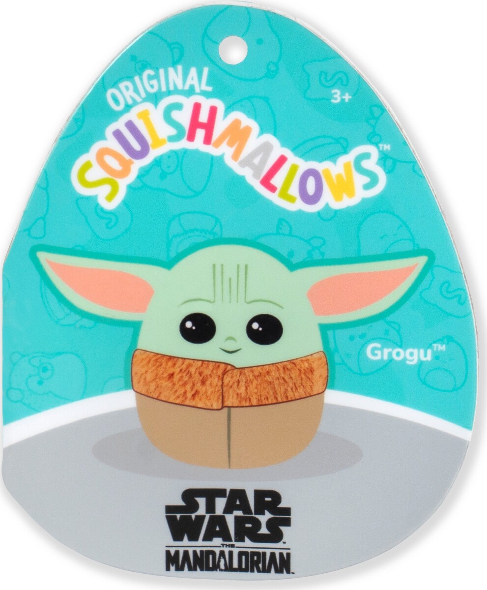 Squishmallows - Grogu Bamse - Star Wars - 20 Cm