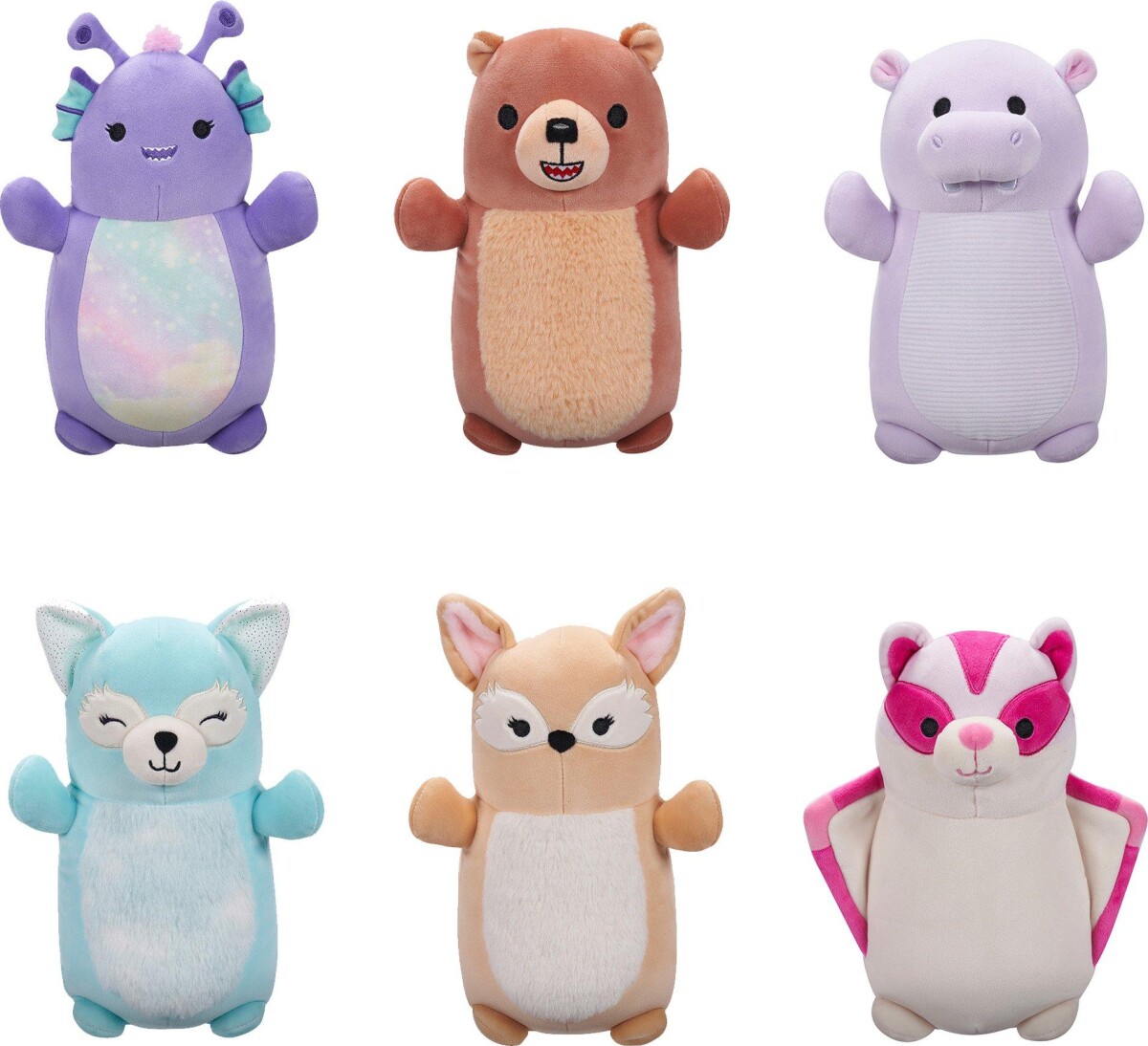 Squishmallows Bamse - Hugmees - Roboyo Water Alien - 25 Cm