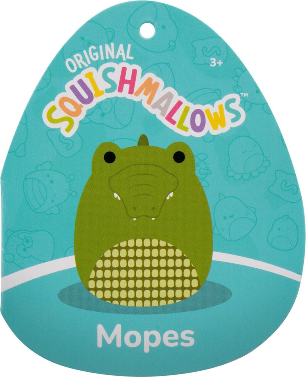 Squishmallows Bamse - Alligator Mopes - 30 Cm