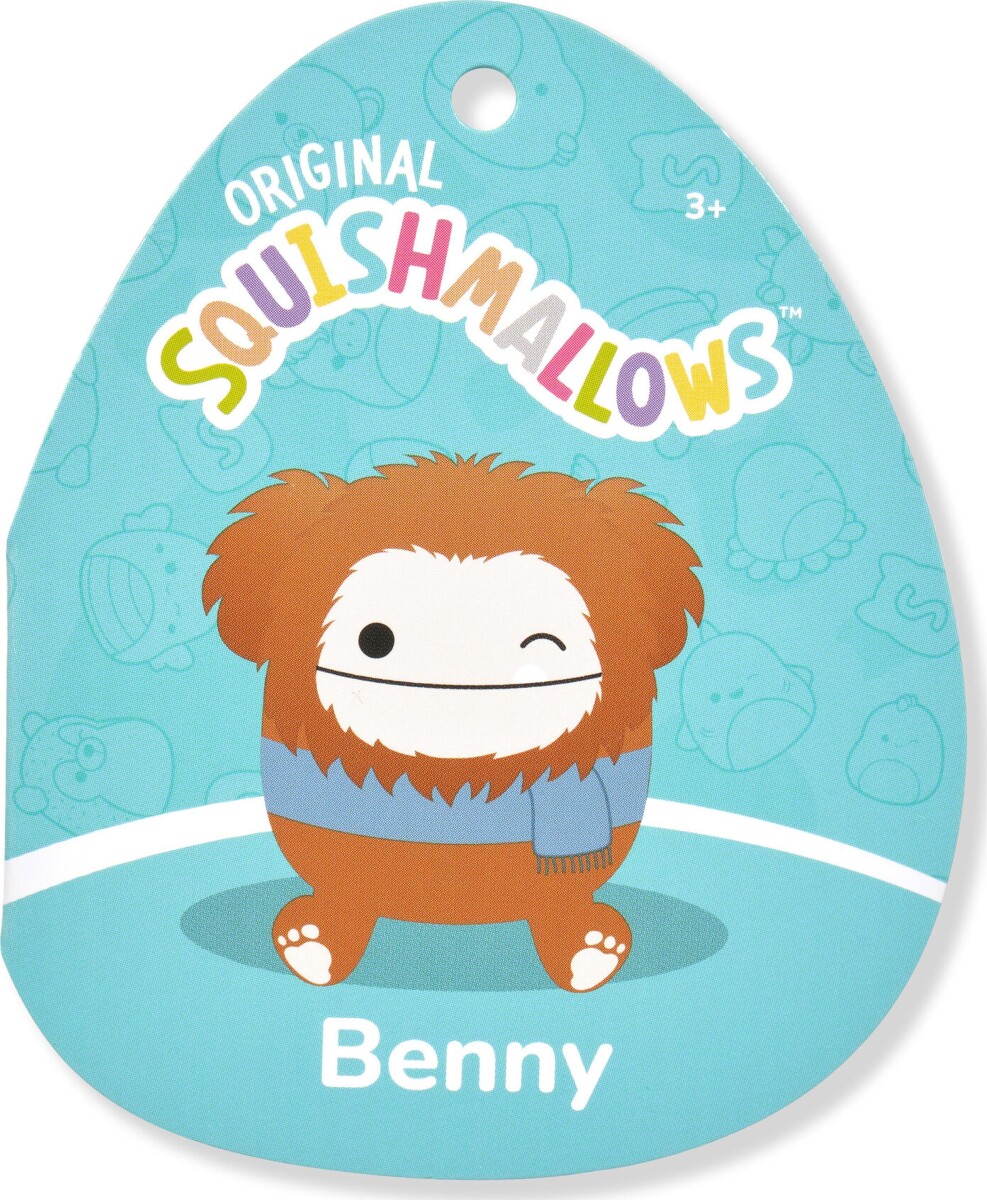 Squishmallows Bamse - Benny Bigfoot - 30 Cm