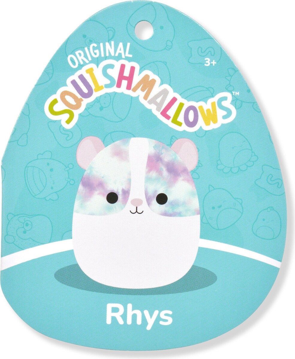 Squishmallows Bamse - Marsvin Rhys - 30 Cm