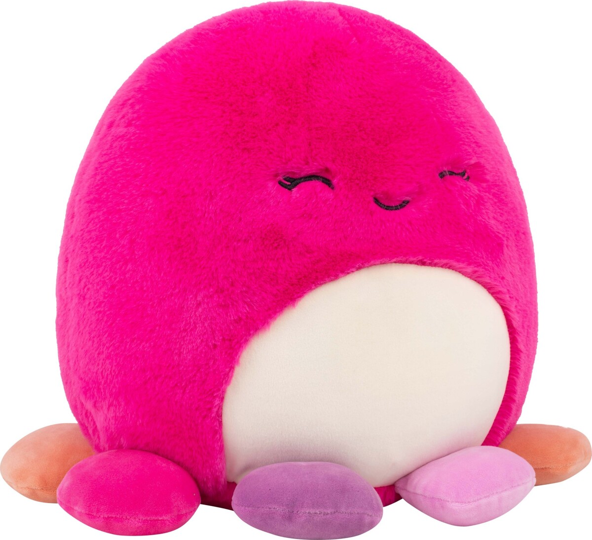 Squishmallows - Octavia Blæksprutte Bamse - Fuzz A Mallows - 30 Cm