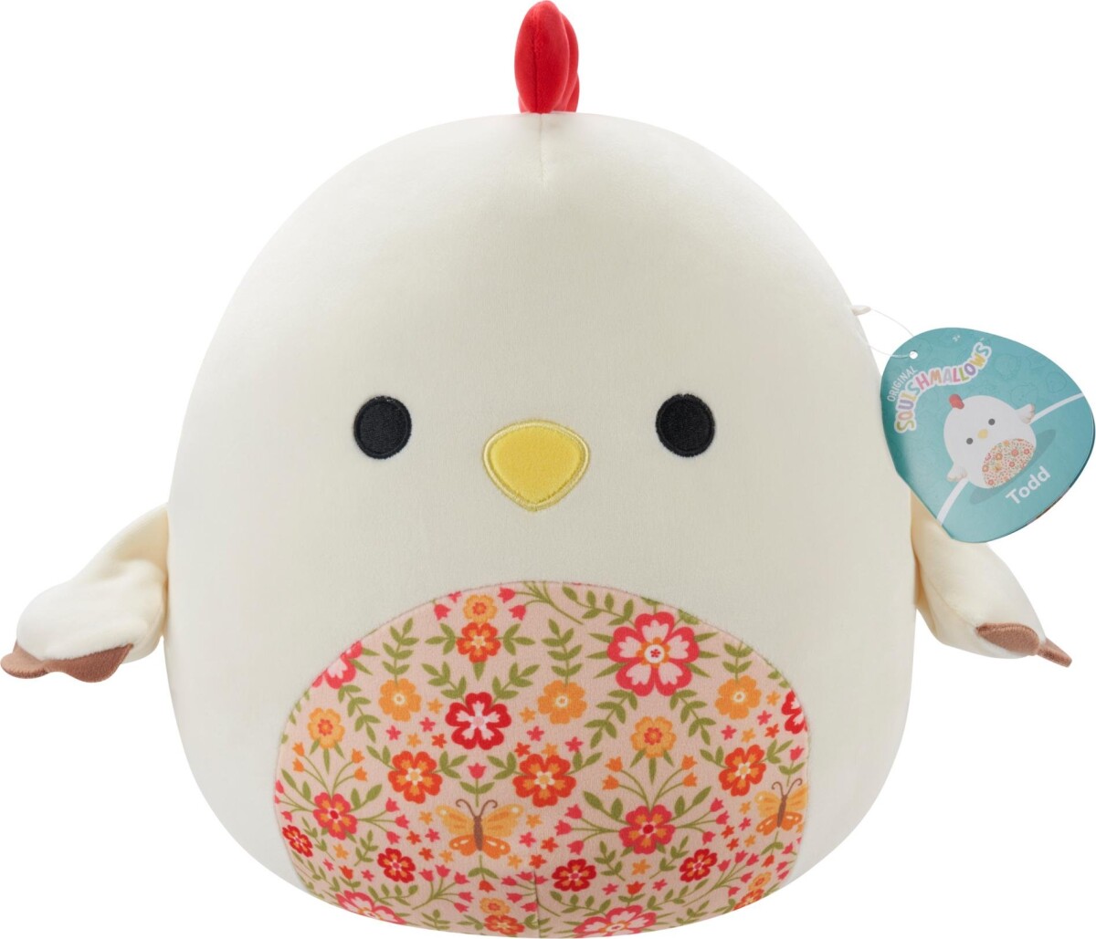 Squishmallows Bamse - Todd Rooster - 30 Cm