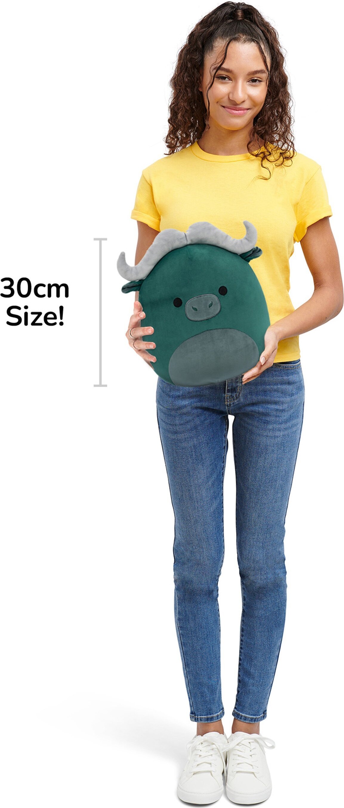 Squishmallows - Amir Vandbøffel Bamse - 30 Cm