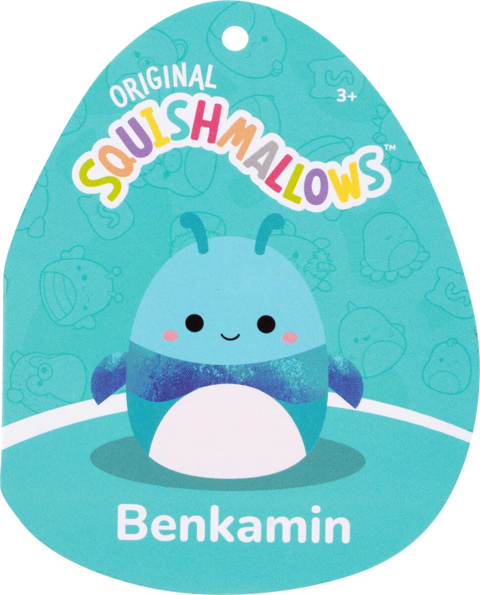 Squishmallows Bamse - Beetle Benjamin - 40 Cm