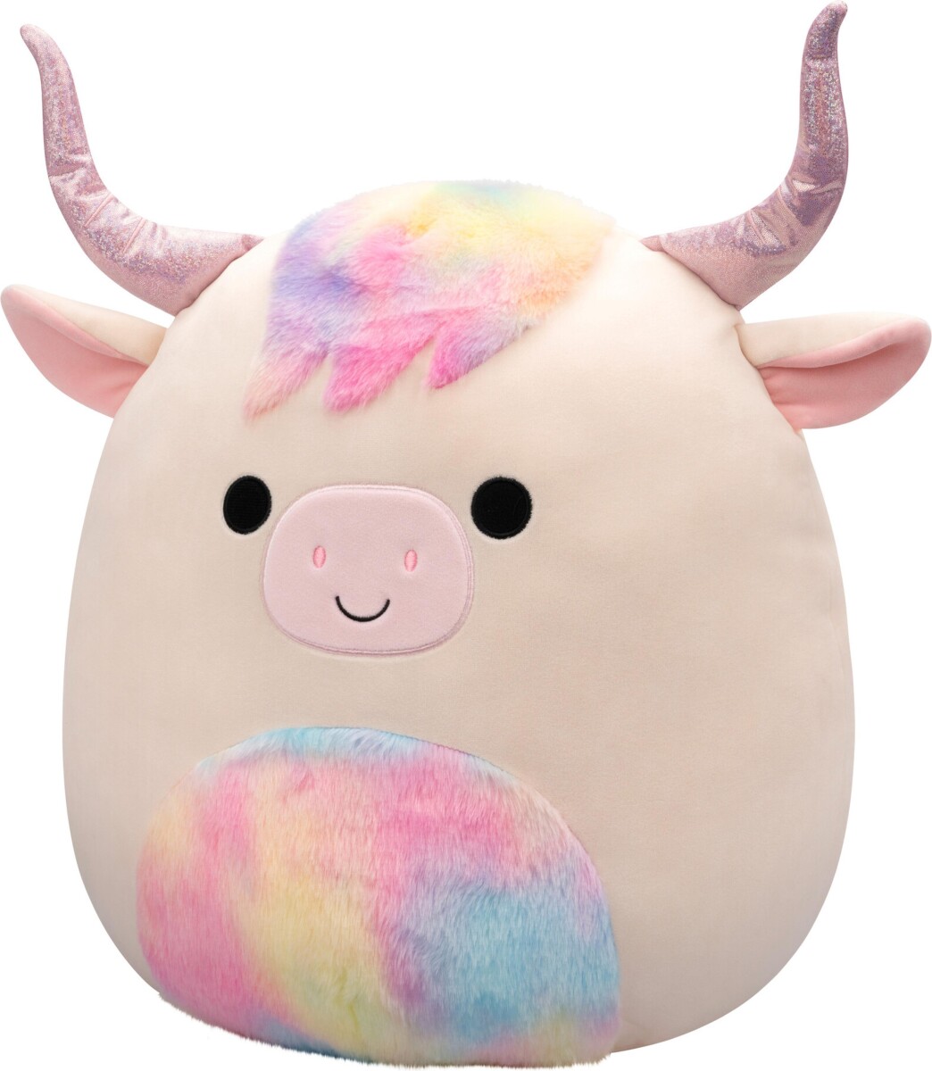 Squishmallows Bamse - Highland Cow Dagnus - 40 Cm