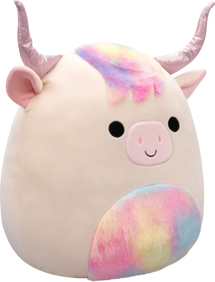 Squishmallows Bamse - Highland Cow Dagnus - 40 Cm