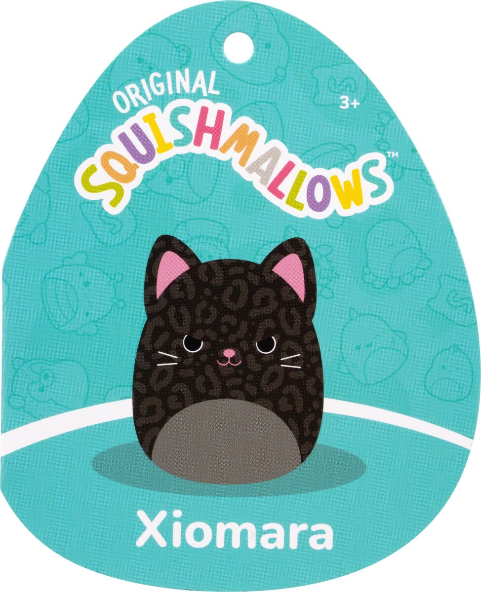 Squishmallows Bamse - Xiomara Panther - 40 Cm