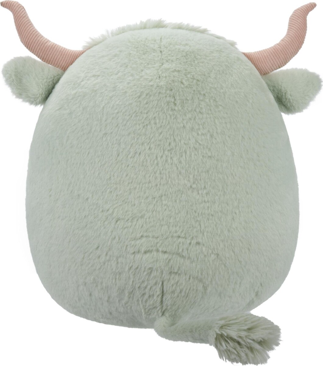 Squishmallows Bamse - Fuzz A Mallows - Iver Highland Cow - 40 Cm