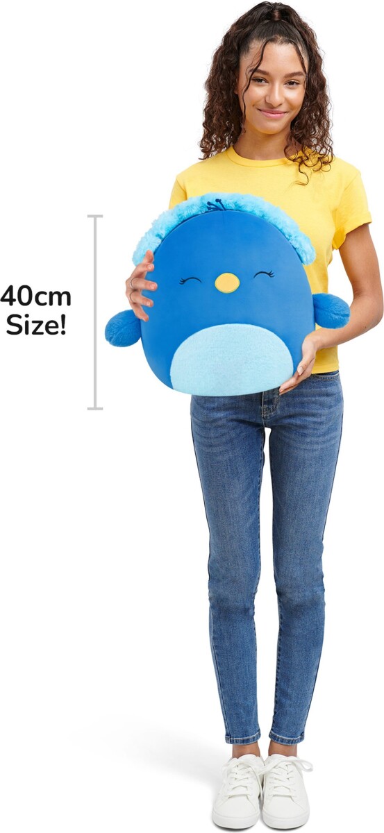 Squishmallows - Priscilla Peacock Bamse - 40 Cm - P24