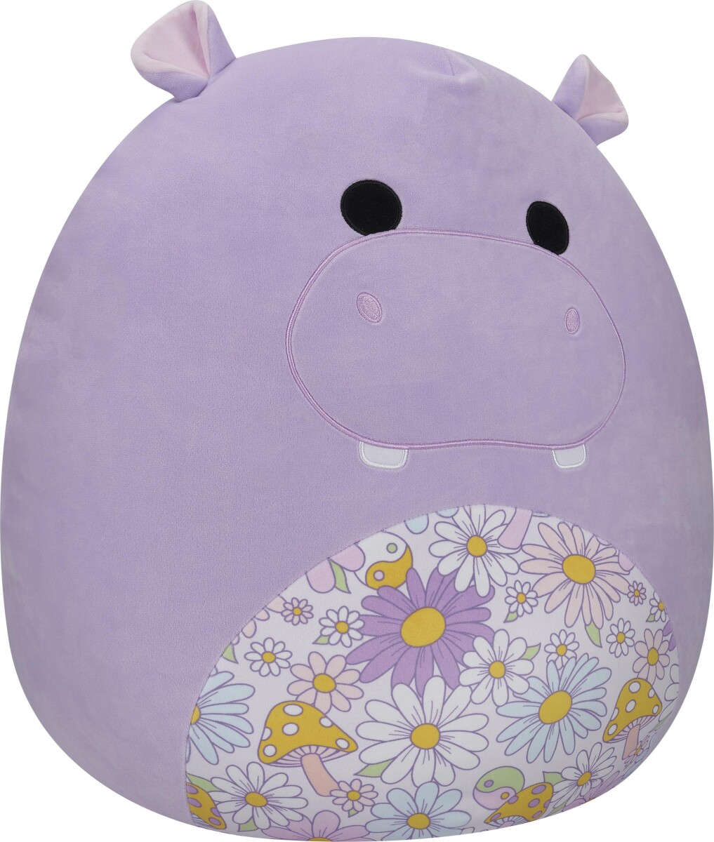 Squishmallows Bamse - Flodhest Hanna - 50 Cm