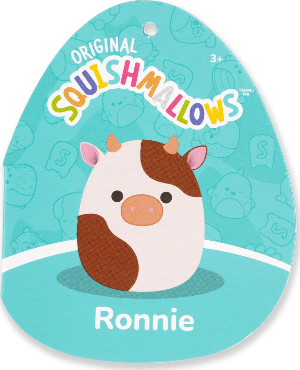 Squishmallows Bamse - Ronnie Cow - 60 Cm