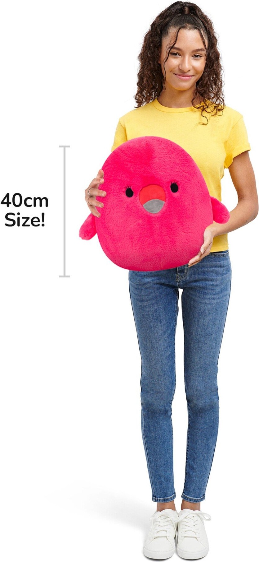 Squishmallows - Fuzz A Mallows Cookie Flamingo 40 Cm