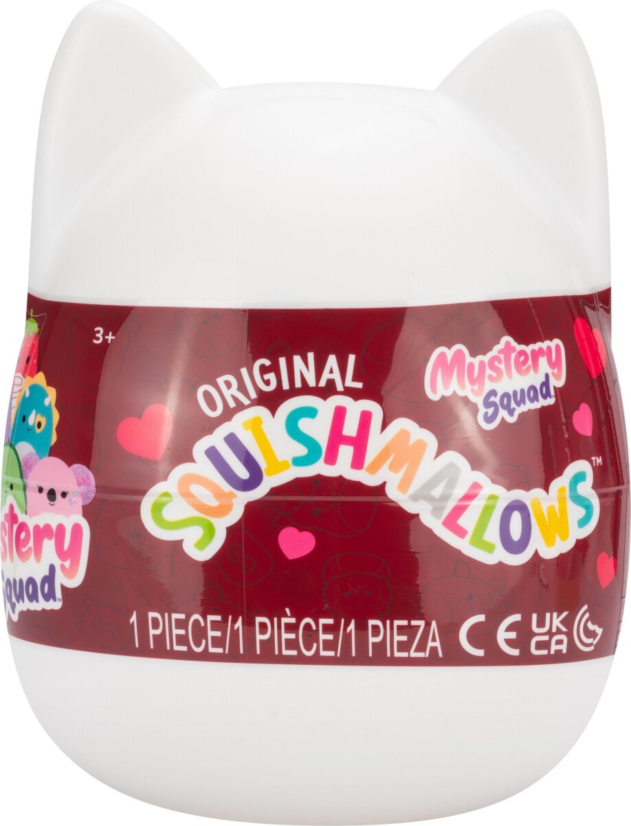 Squishmallows - Hjerte Kapsel - 20 Cm