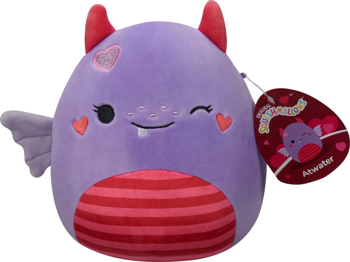 Squishmallows - Hjerte Kapsel - 20 Cm