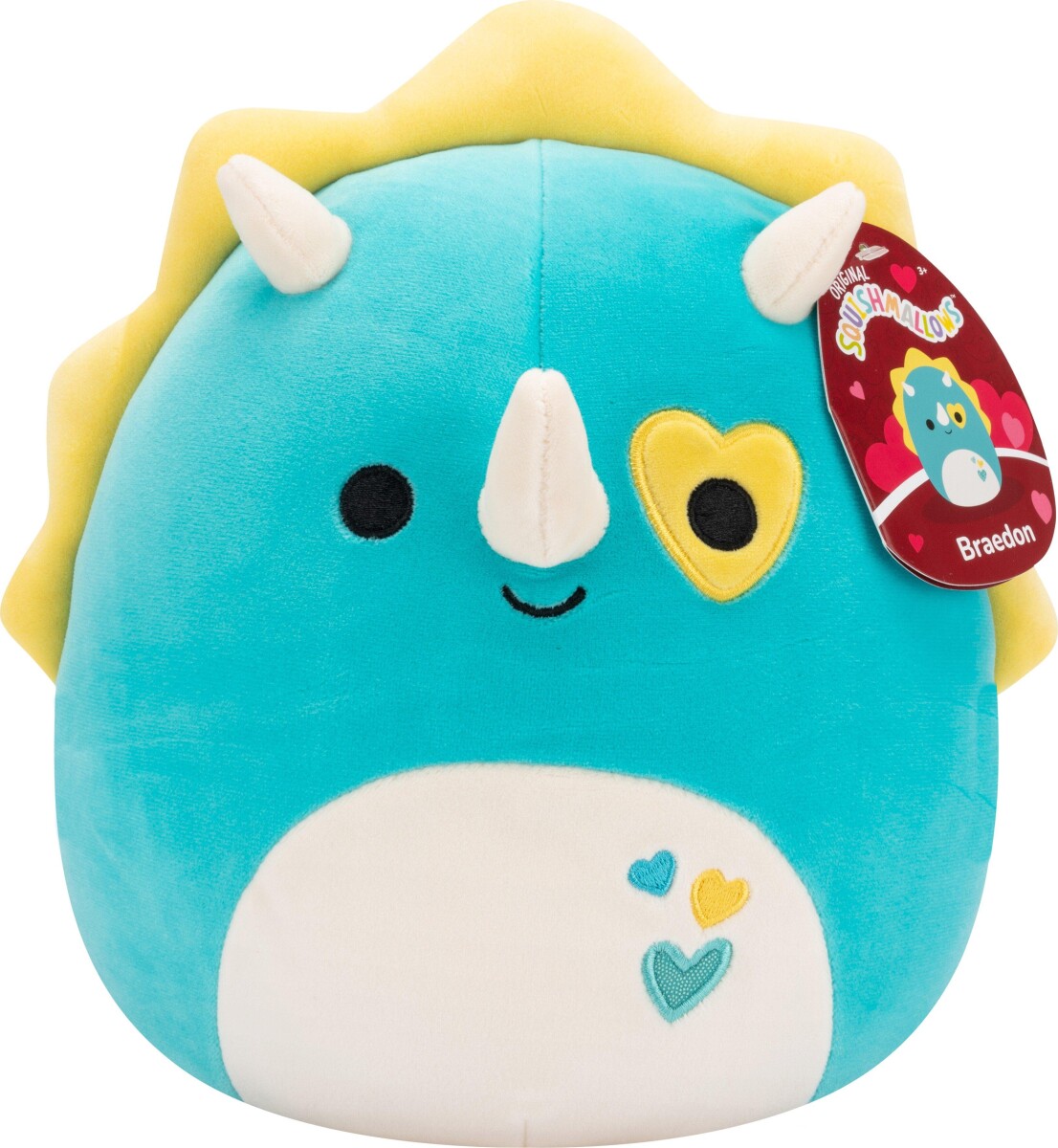 Squishmallows - Hjerte Kapsel - 20 Cm