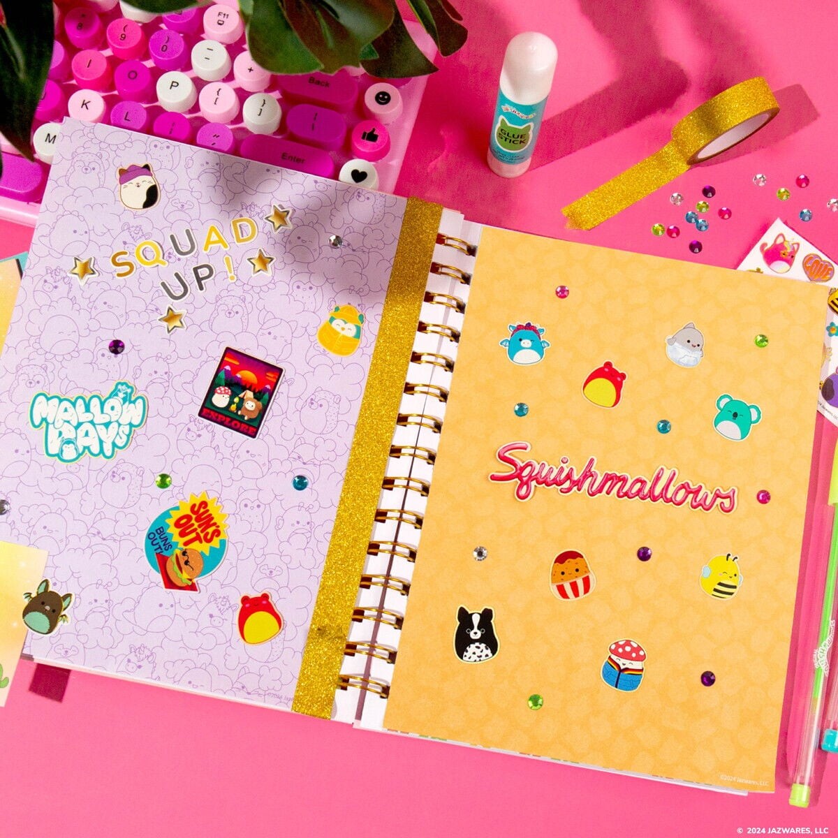 Squishmallows - Journal Sæt