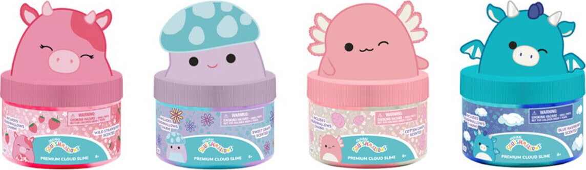 Squishmallows - Karakter Topper Krukke Assorterede