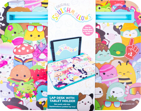 Squishmallows - Lap Desk - Teal - 36Cm X 28Cm X 6Cm