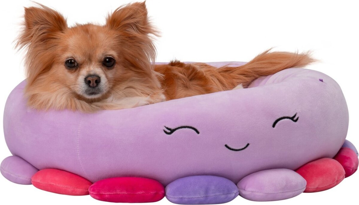 Squishmallows Pet Bed - Beula Octopus - Kældedyrsseng - 50 Cm