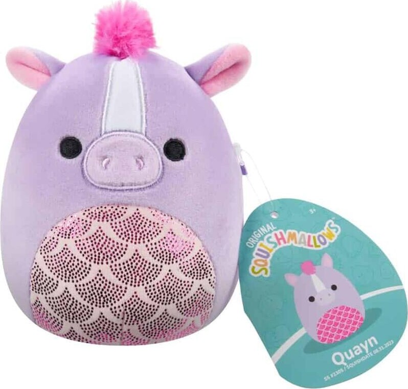 Squishmallows Bamse - Quayn Søhest - 12 Cm