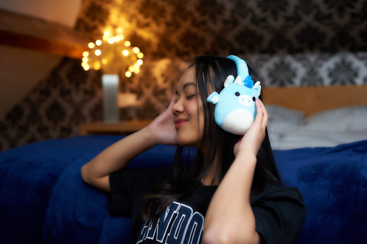 Squishmallows - Plush Bluetooth Headphones - Tatiana 608090