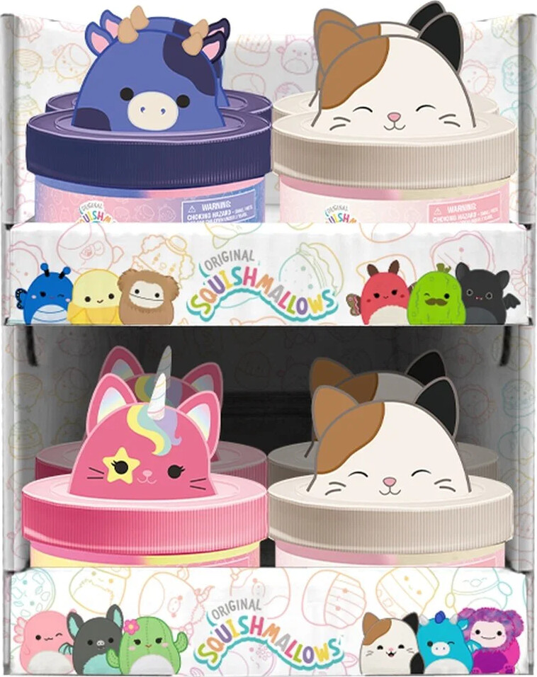 Squishmallows - Wave 3 Topper Glas - Assorteret