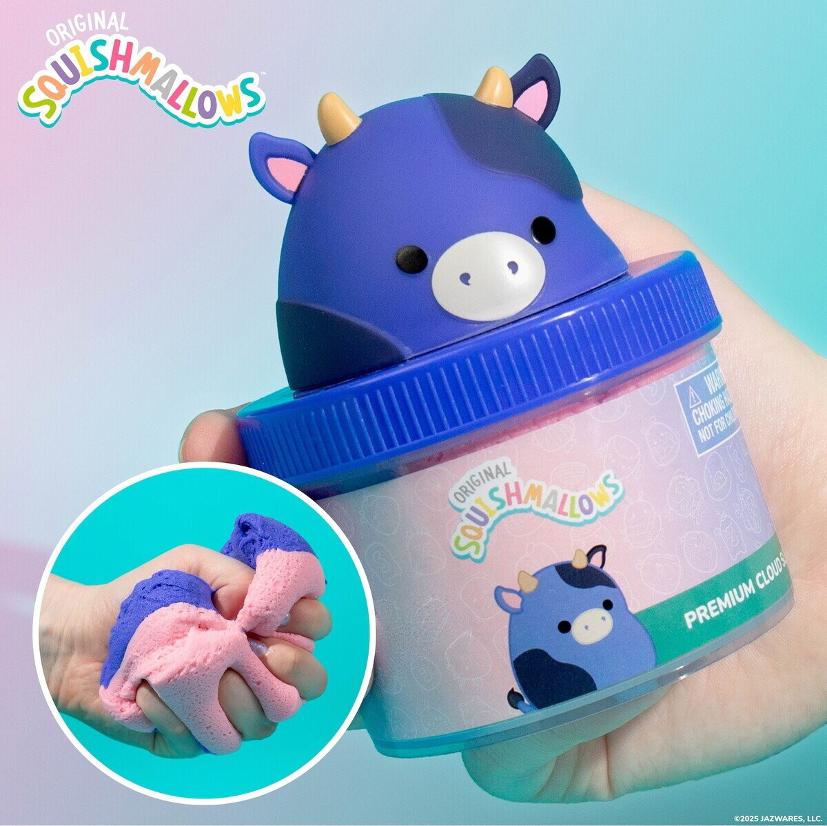 Squishmallows - Wave 3 Topper Glas - Assorteret