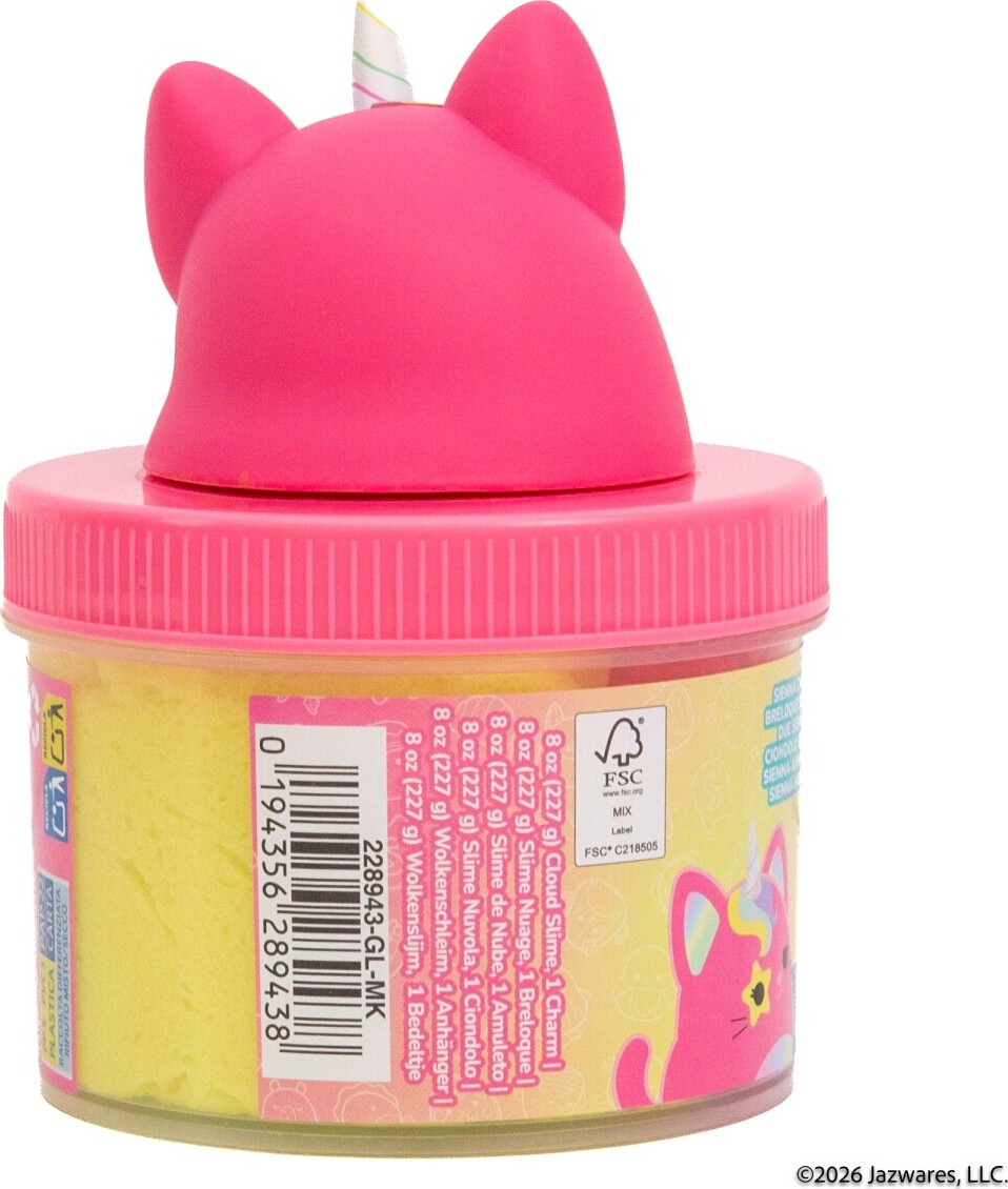 Squishmallows - Wave 3 Topper Glas - Assorteret