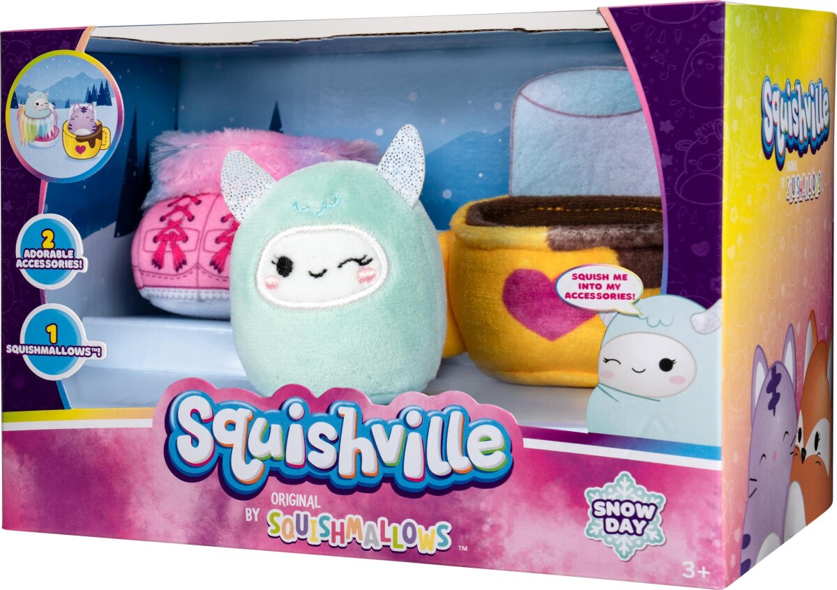 Squishville Squishmallows - Accessory Set - Snow Day