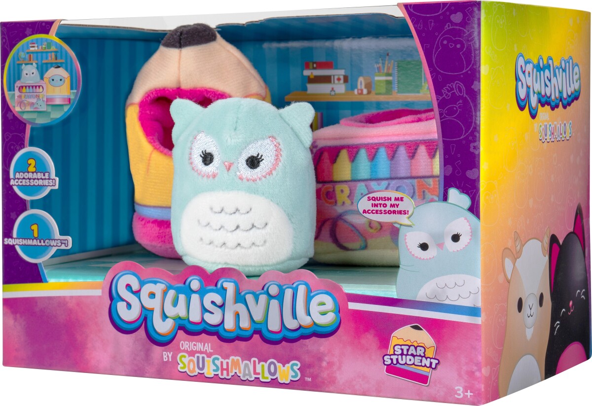 Squishville Squishmallows - Accessory Set - Star Student