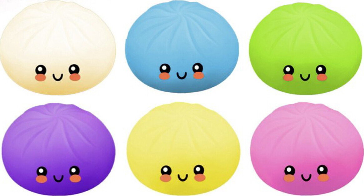 Squishy Dumplings - Diamond 10 Cm In Assorteret Assorterede