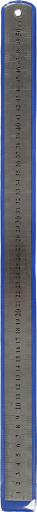 Stållineal - L 50 Cm - 1 Stk