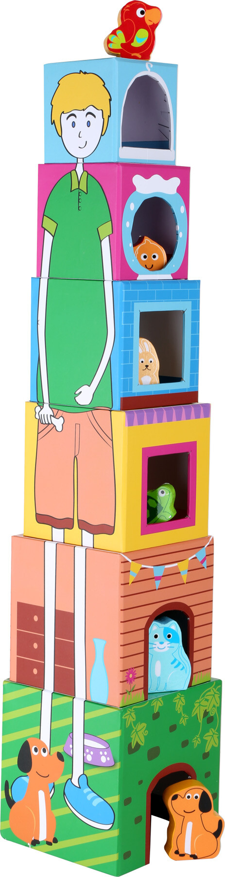 Stableklodser Med Dyr - Inkl Figurer - 12 Dele - Small Foot