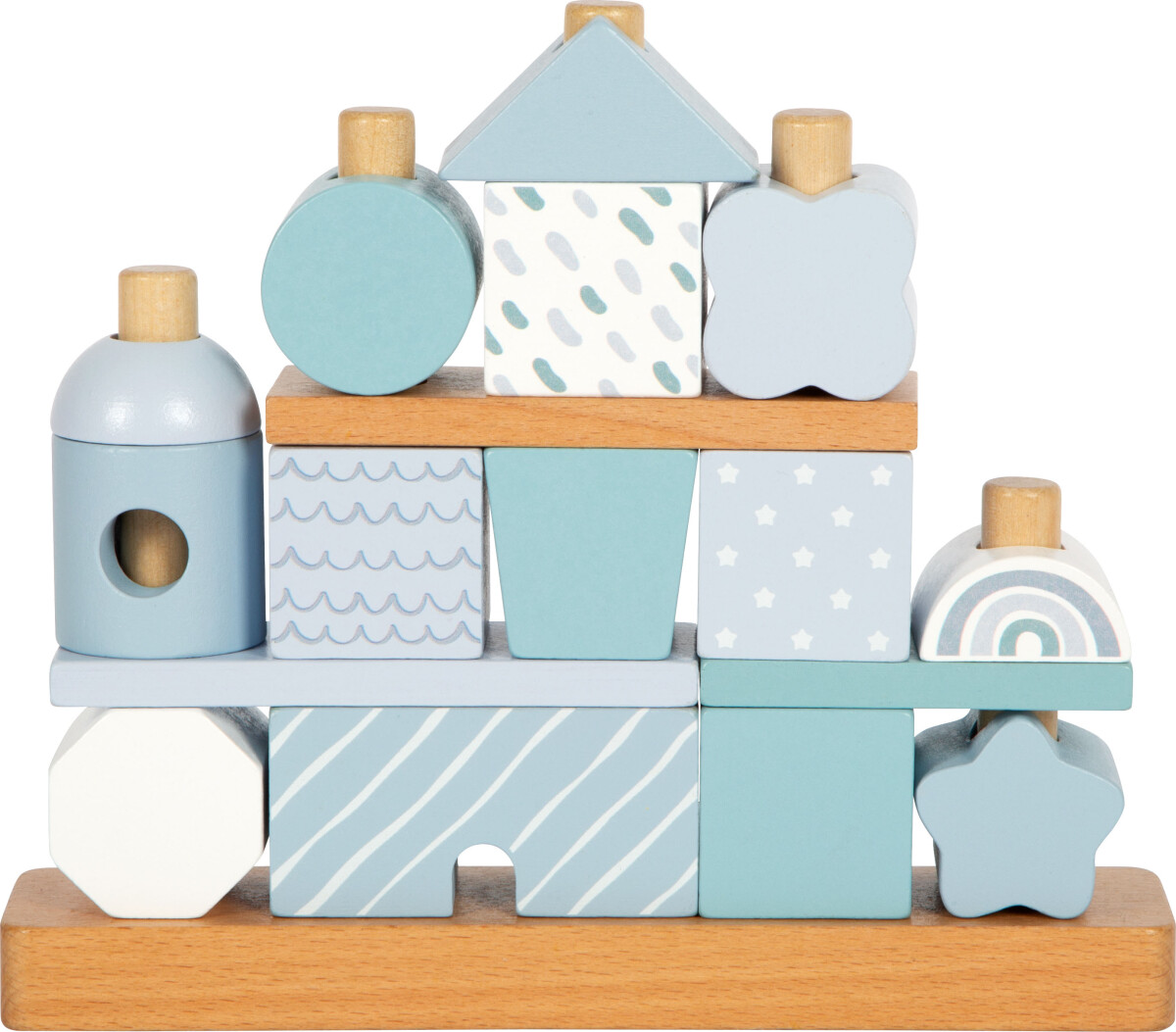 Stablespil - Blåt Hus - Small Foot