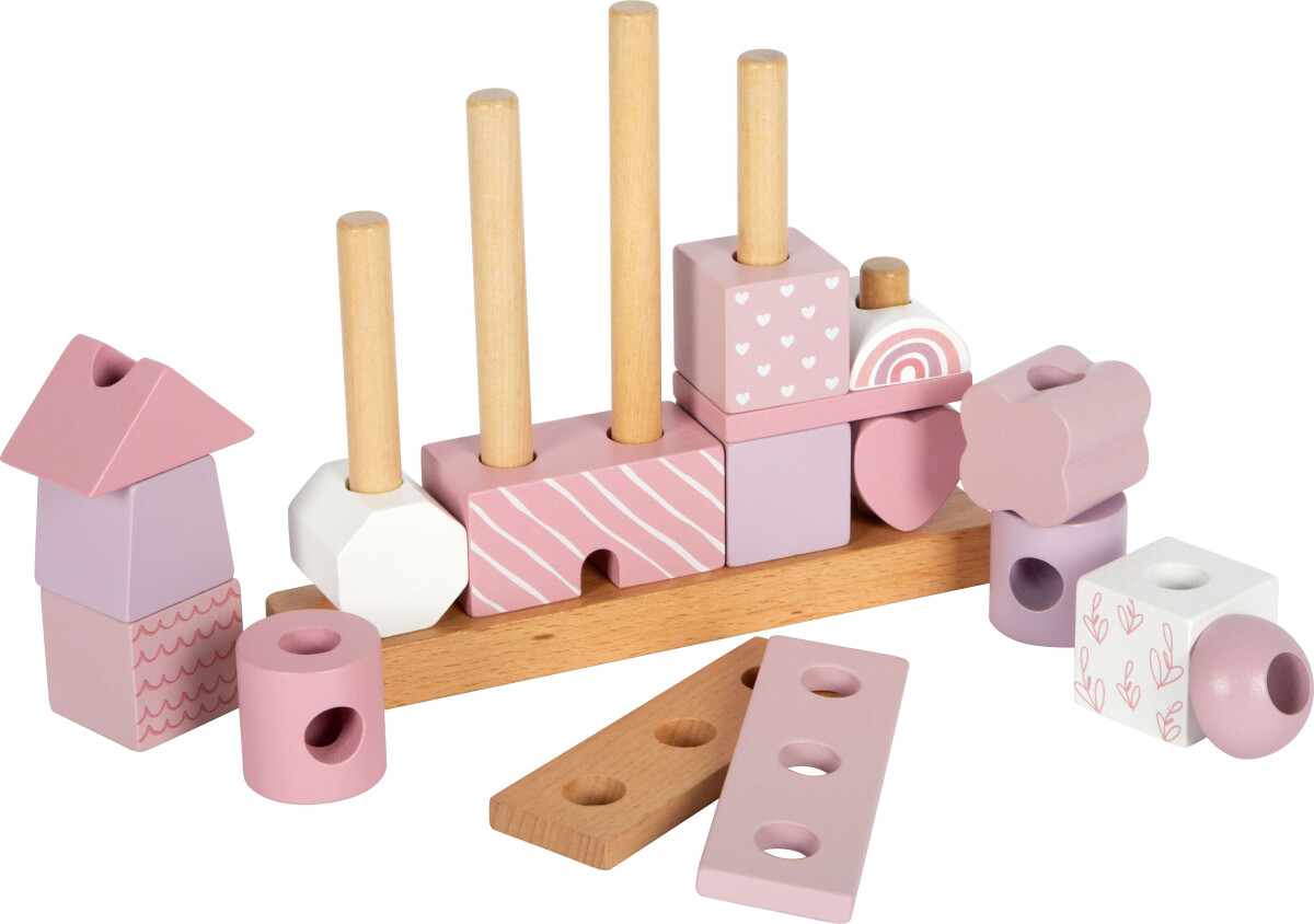 Stablespil - Pink Hus - Small Foot