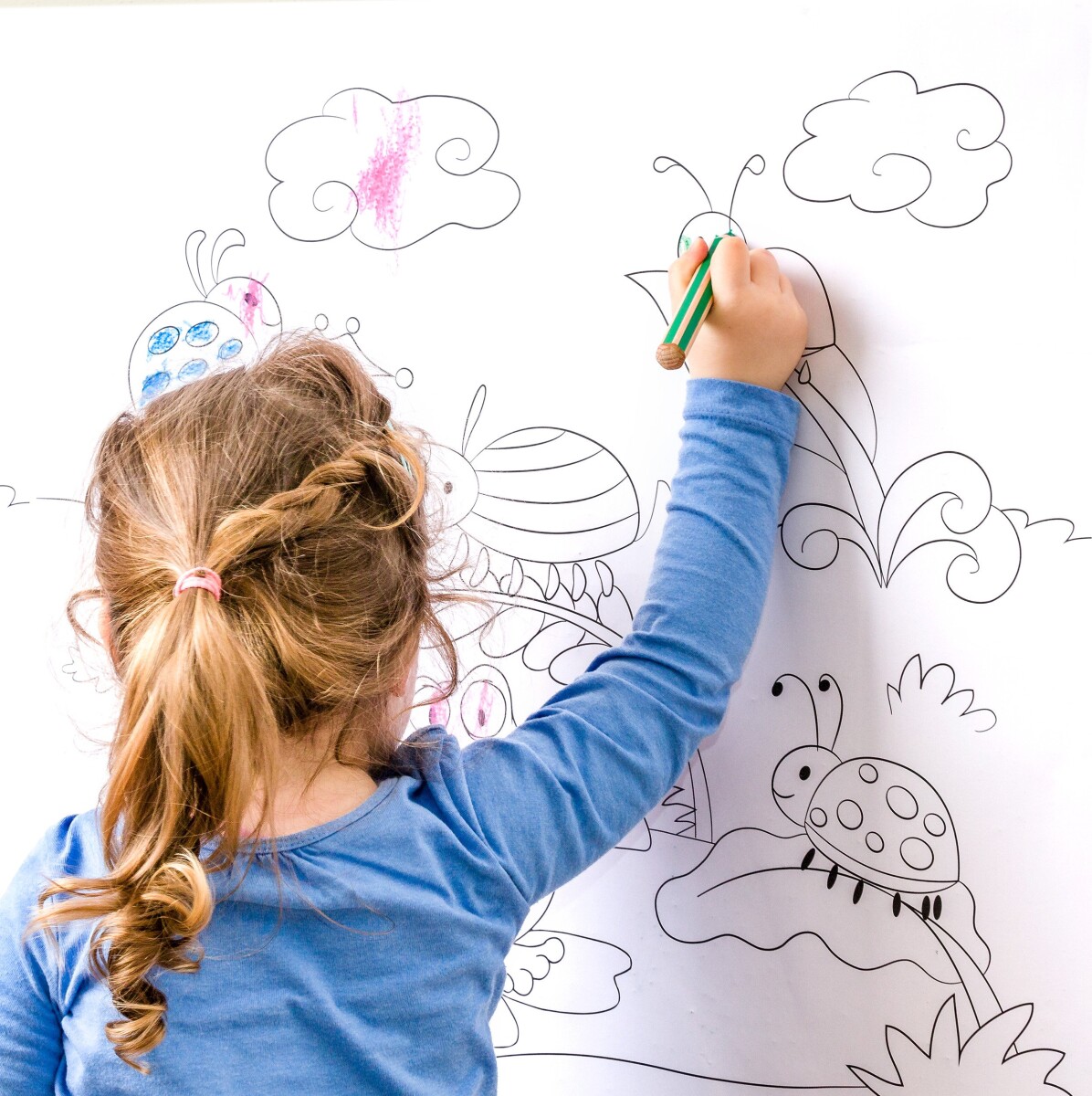 Staedtler - Store 3 I 1 Farveblyanter I Boks - 12 Farver