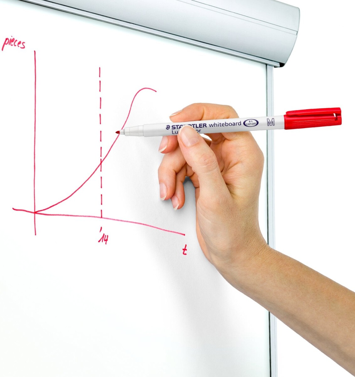 Staedtler - Lumocolor Whiteboard Marker - 4 Stk Ass